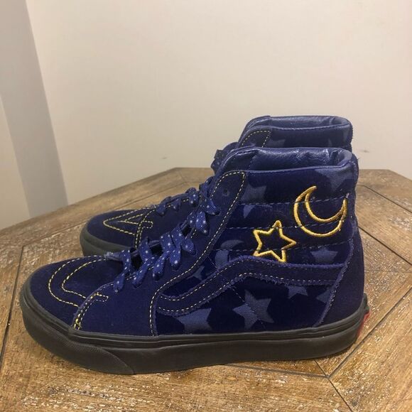 RARE Vans Sk8 Hi Disney Sorcerers Apprentice High Top Shoes Women’s Size 5 - Picture 1 of 8